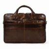 18 Cowhide Shoulder Messenger Bag Computer Bag Commuter Bag