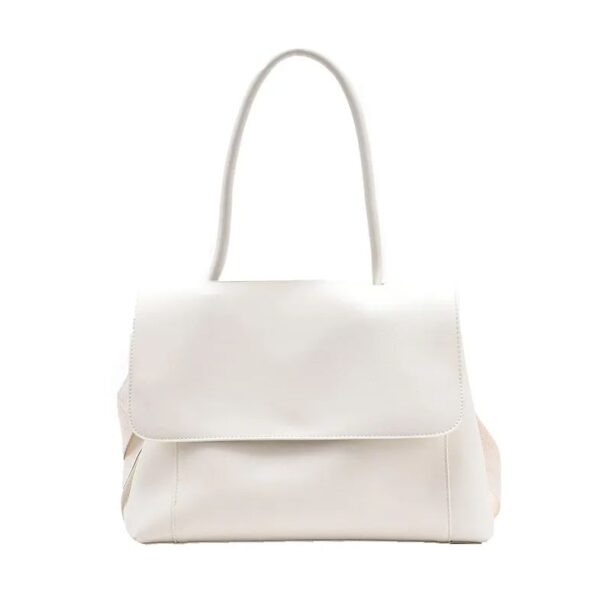 Pure Color Pu Small Bag, Shoulder Bag, Messenger